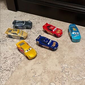 6 Die Cast “Cars” toys from Pixar Cars 3
